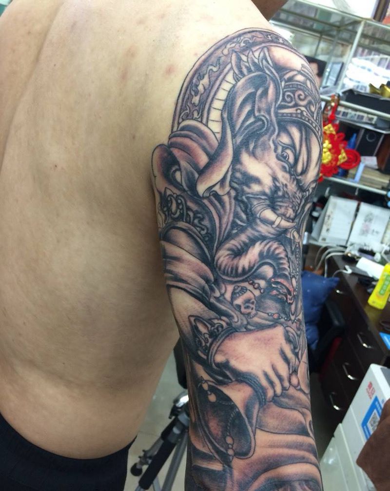 花臂！纹身图片