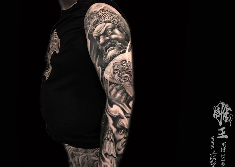 四大天王纹身图片
