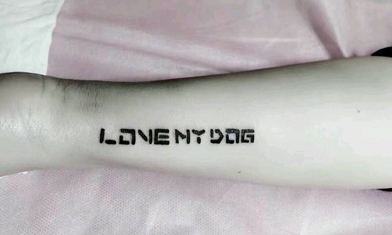 英文字母纹身图片