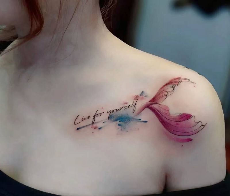 小清新纹身图片_新传统纹身图案