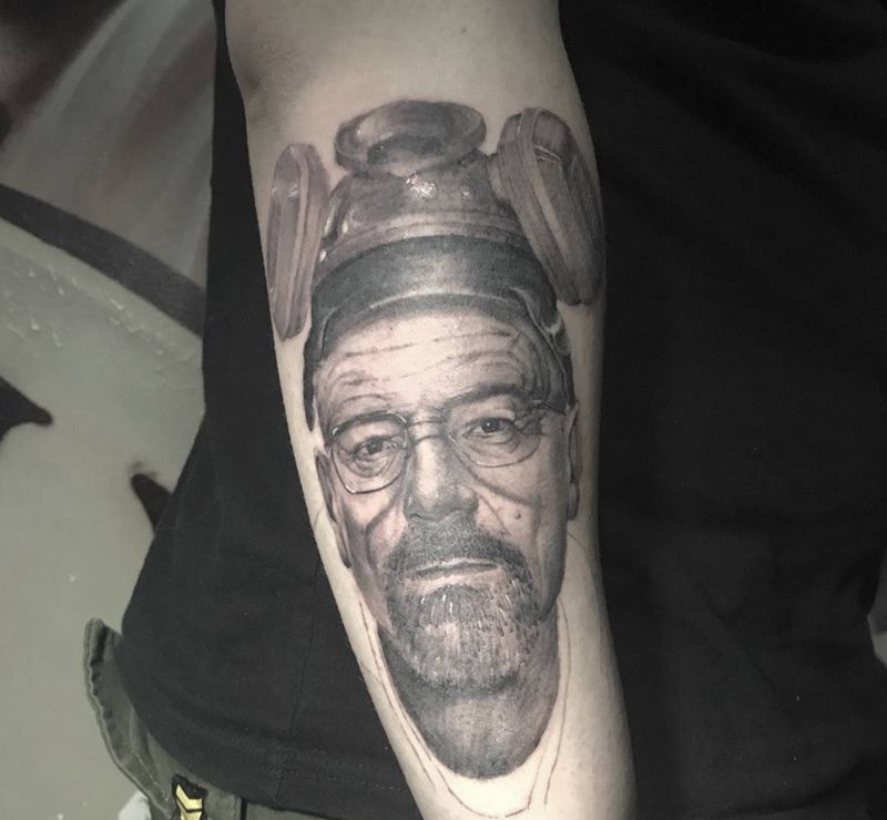 绝命毒师纹身图片