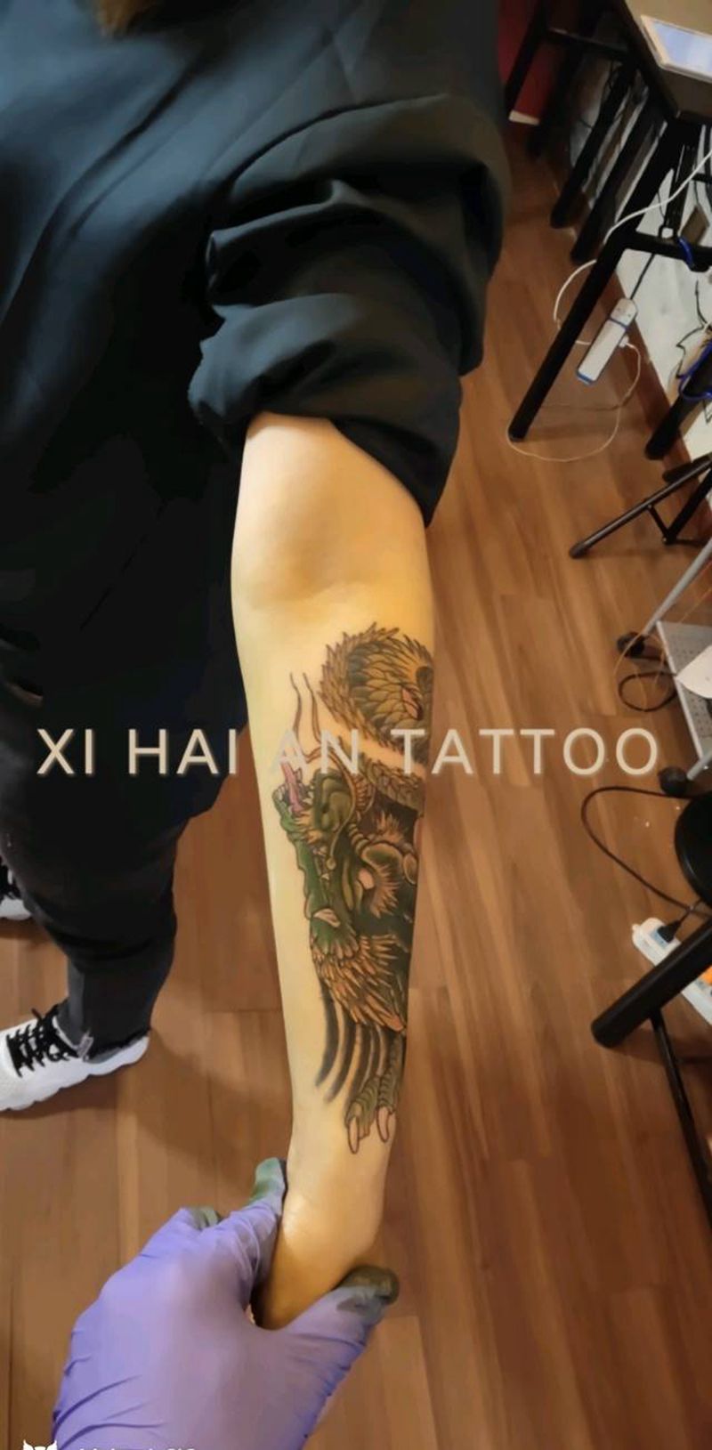 遮盖999元纹身图片_手臂新传统纹身图案