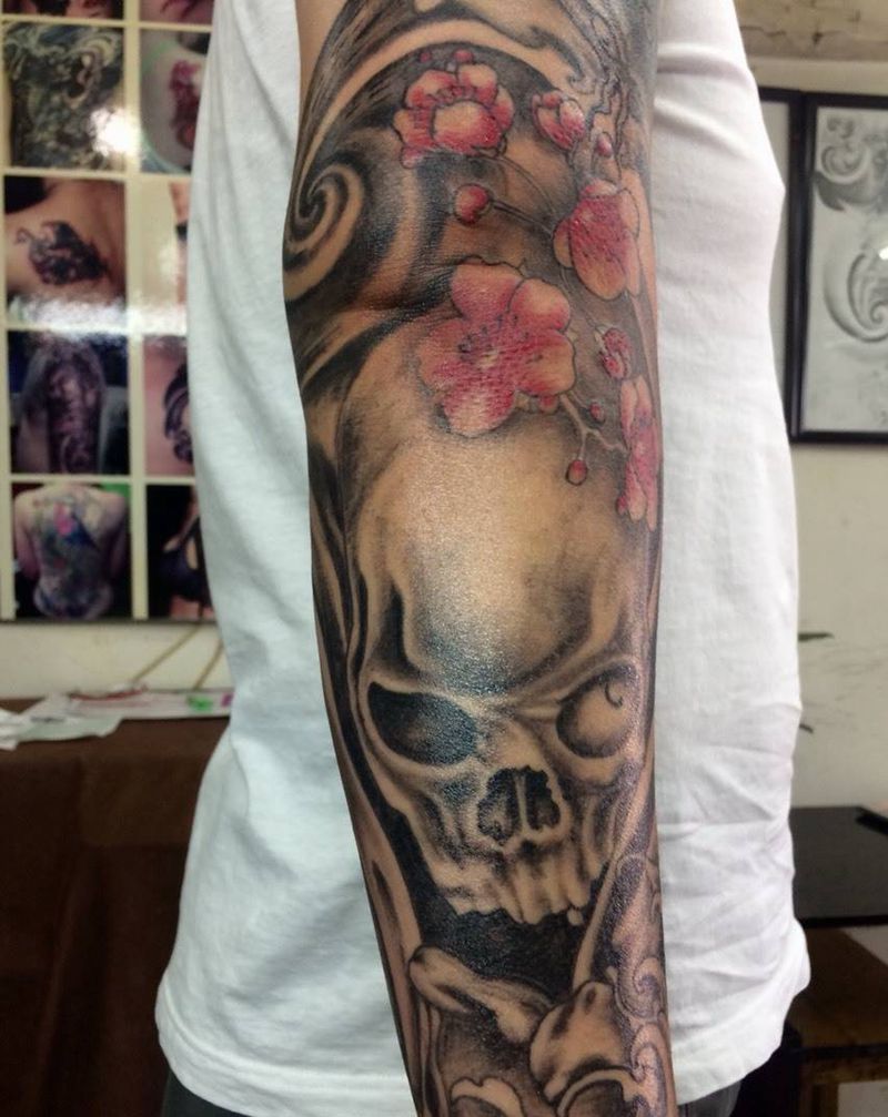 花臂持续！纹身图片