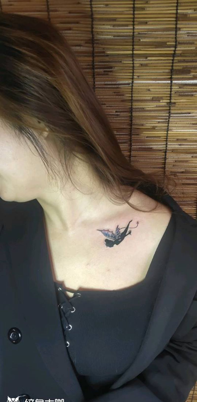 299元小恶魔纹身图片_胸部图腾纹身图案