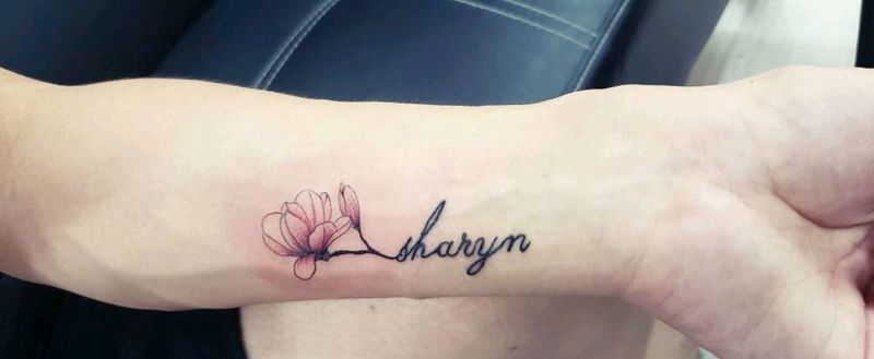 字母纹身图片_手臂纹身图案