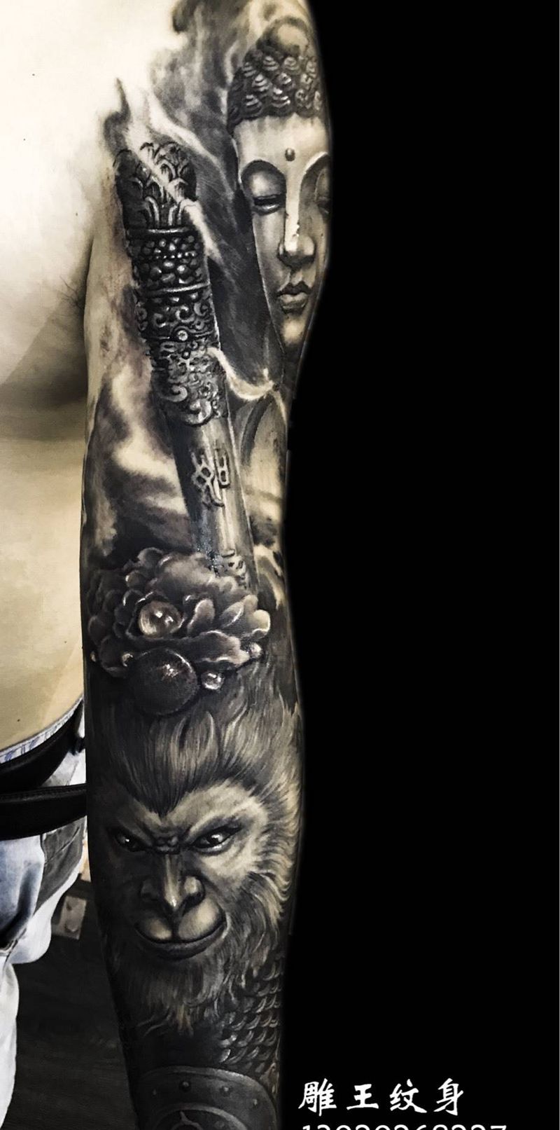 佛佑2纹身图片