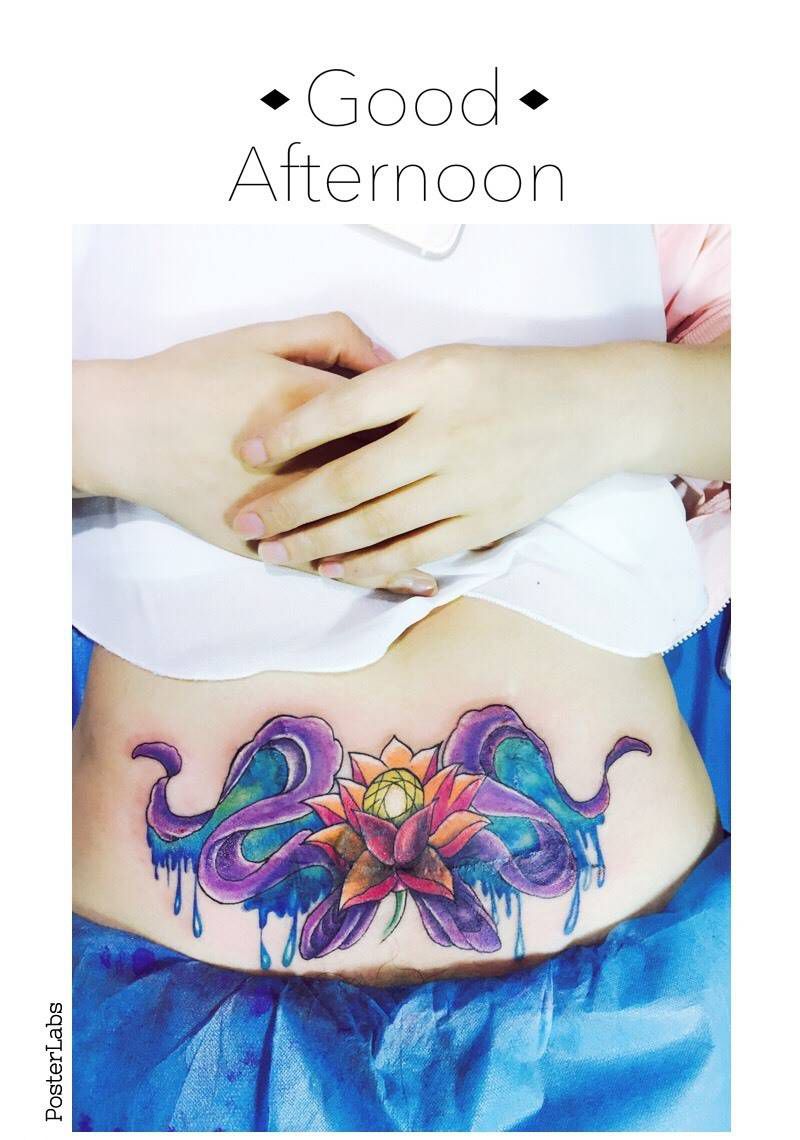 遮盖失败纹身遮盖疤痕纹身图片