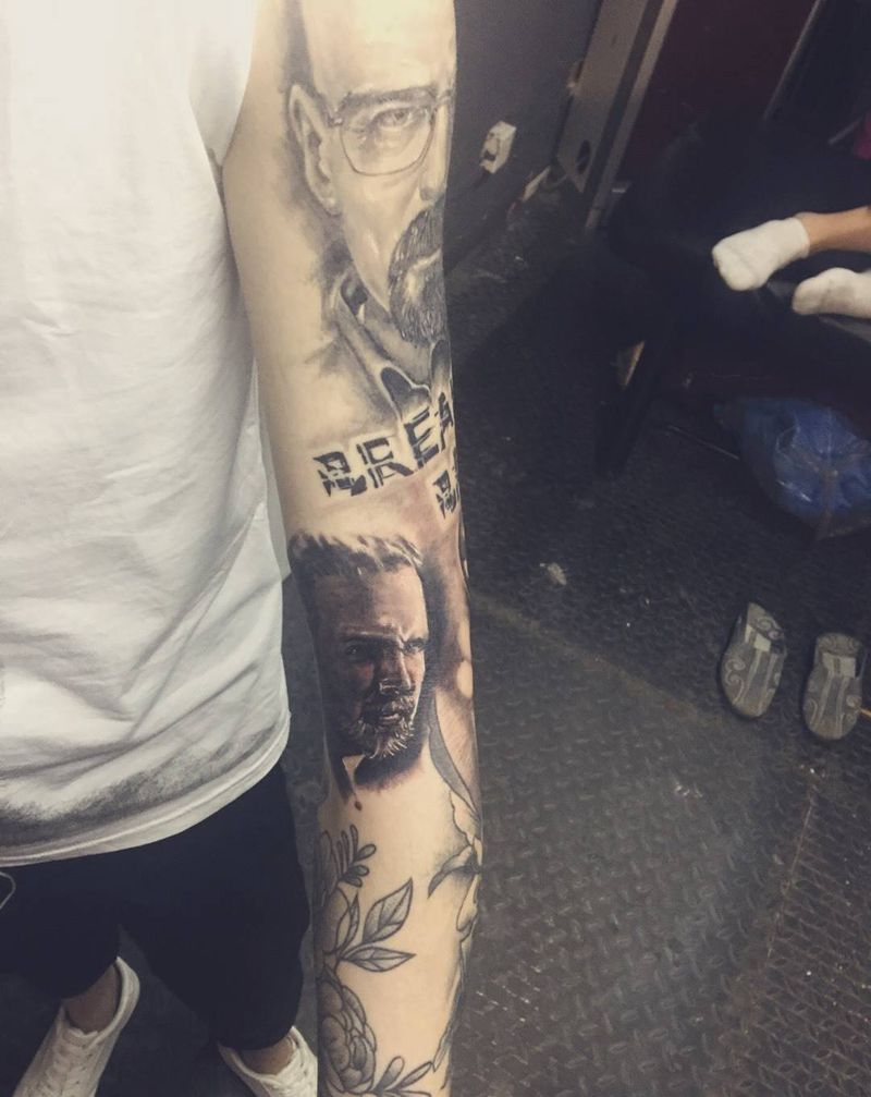 绝命毒师纹身图片