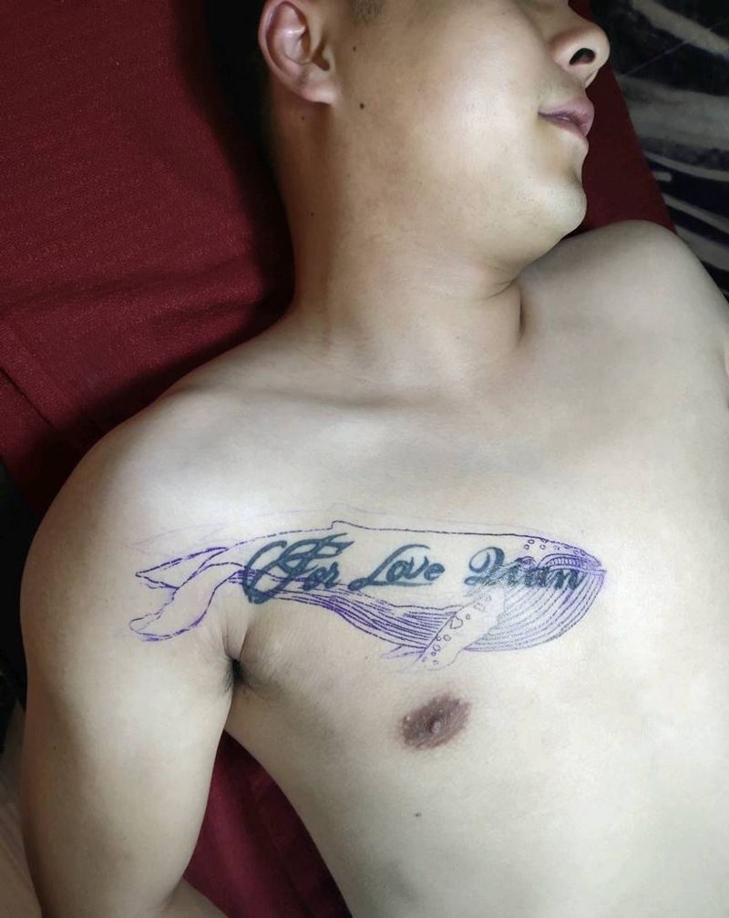 遮盖修改纹身图片_New School水彩纹身图案