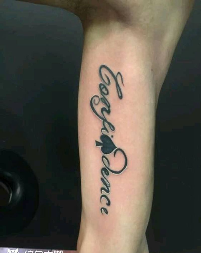 欧美英文纹身图片