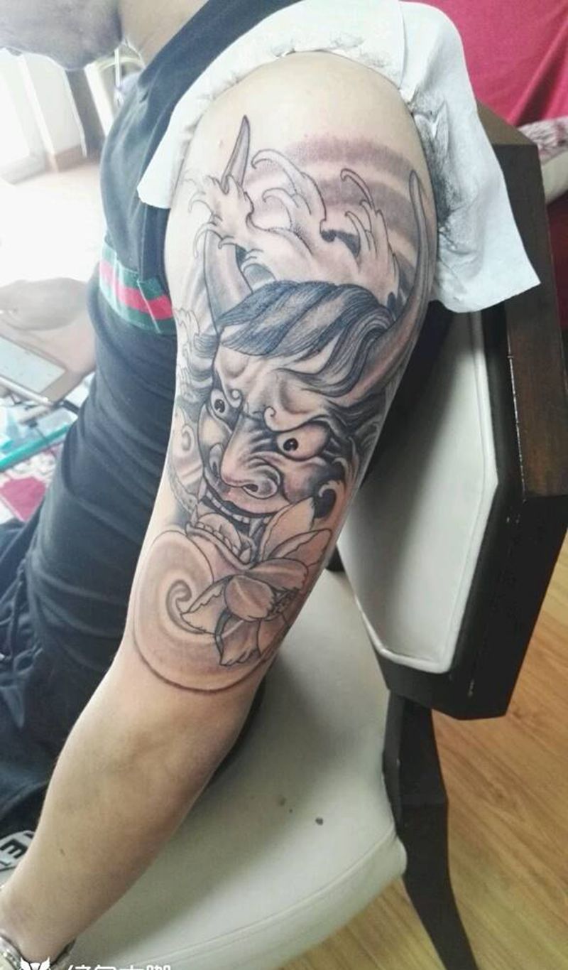 般若纹身图片_手臂纹身图案