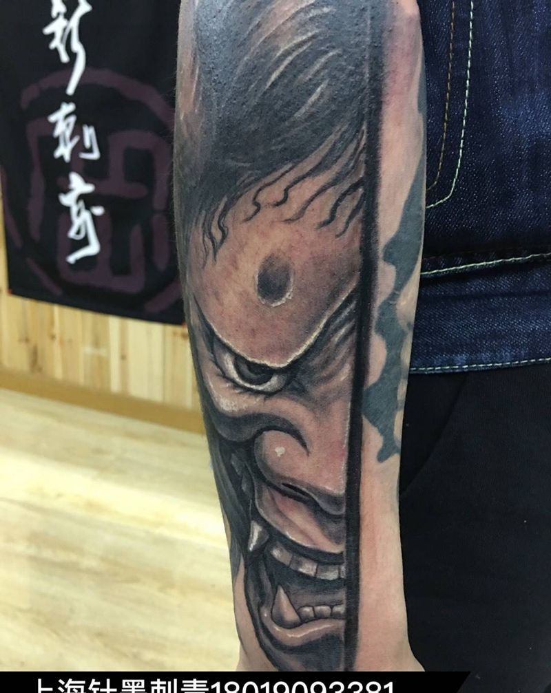 般若纹身图片