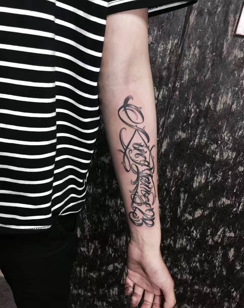 花体纹身图片