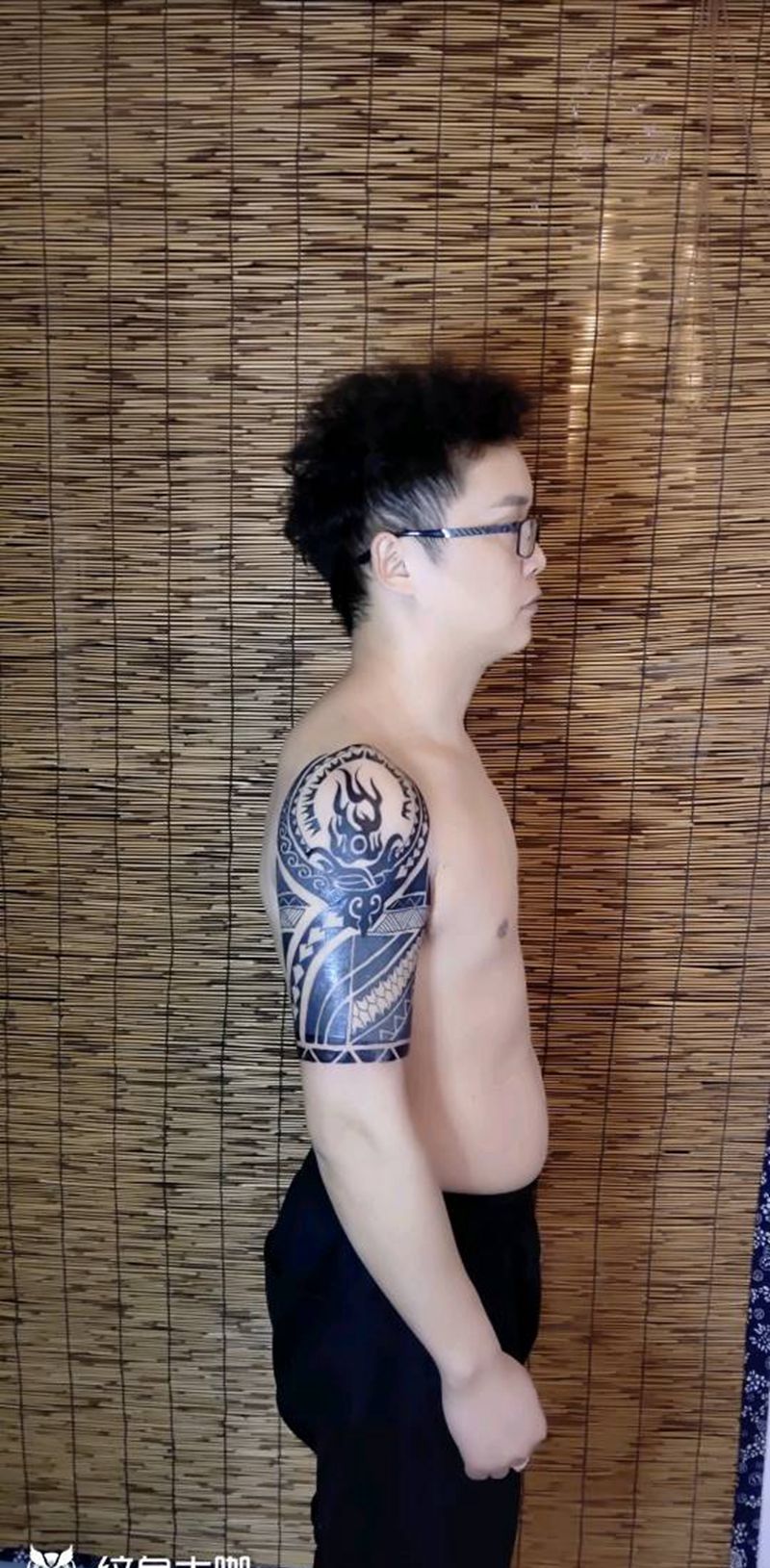 999元旧纹身修改翻新纹身图片_肩部图腾纹身图案