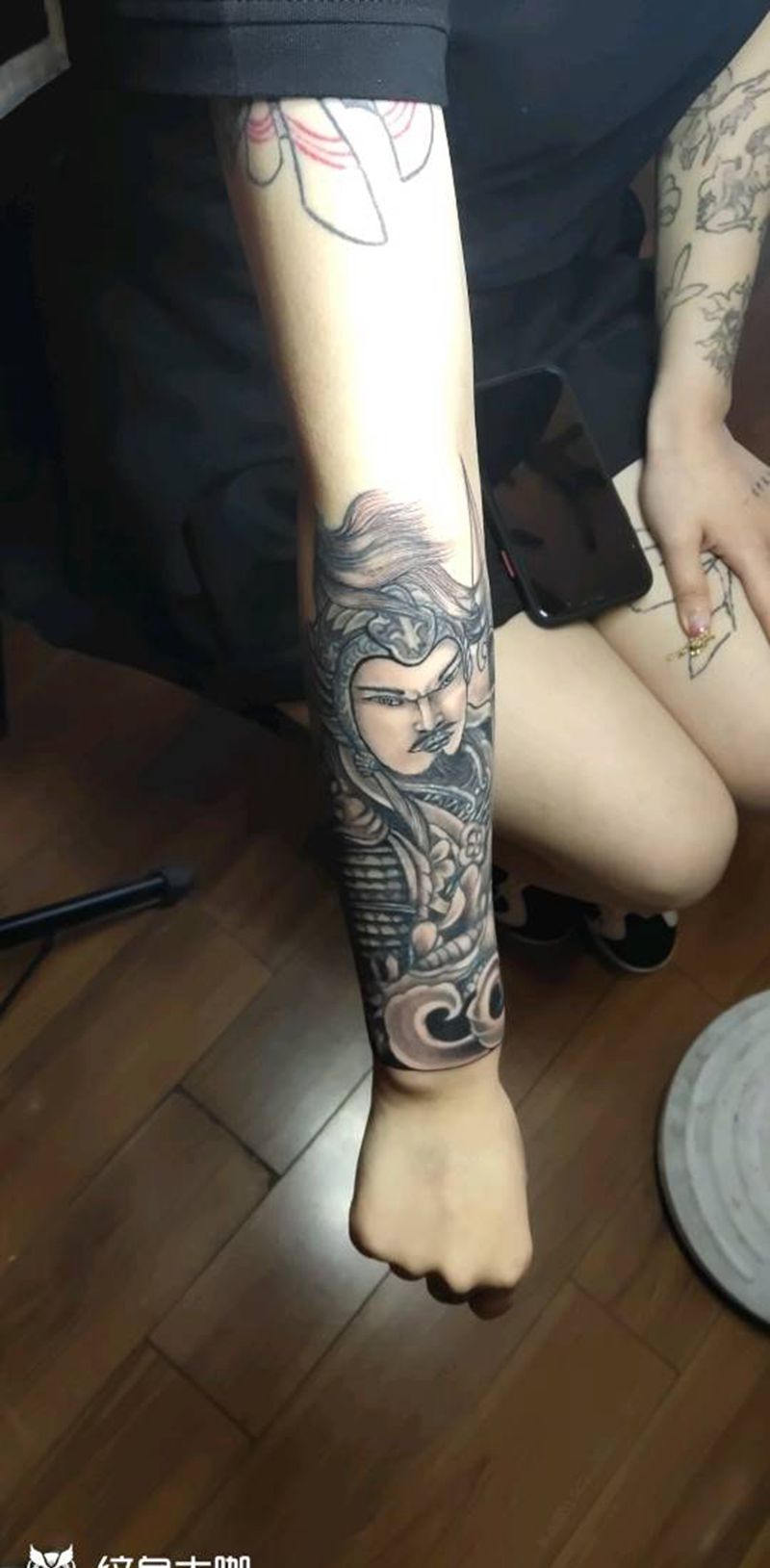 旧纹身修改翻新纹身图片_手臂新传统纹身图案