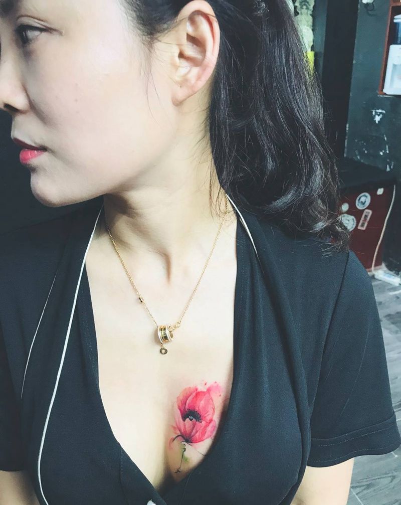 部分小清新作品纹身图片