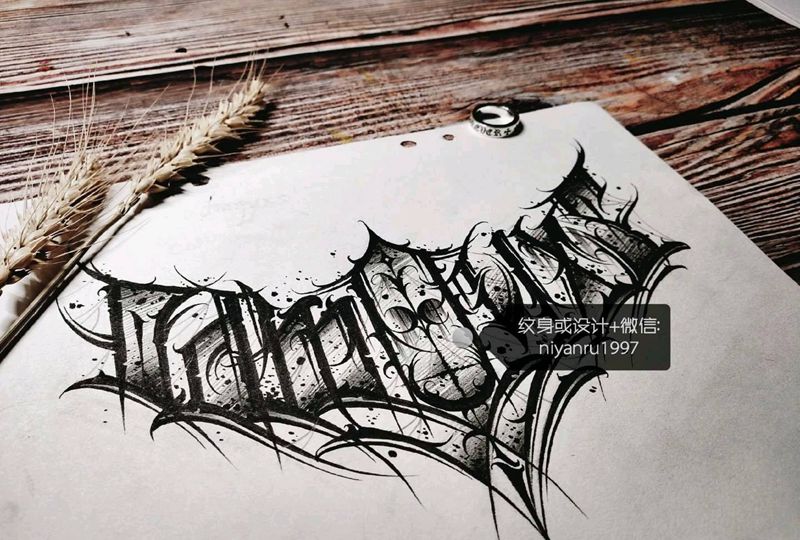 奇卡诺花胸纹身图片