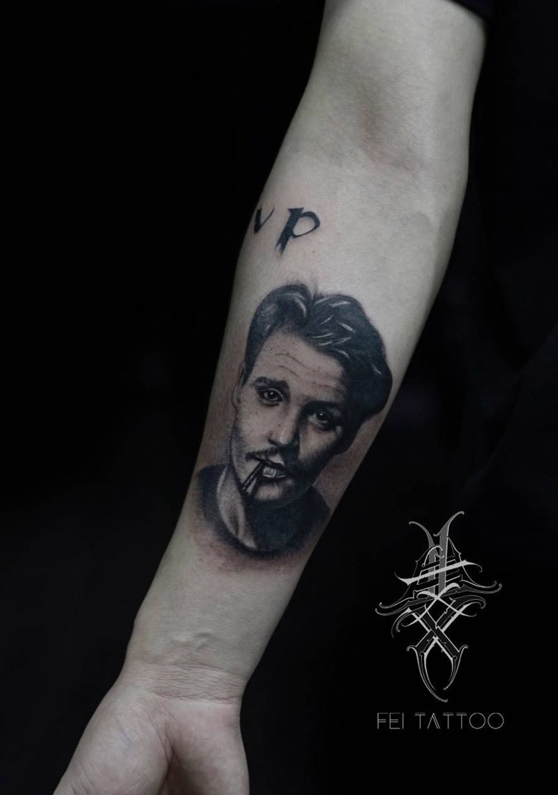 肖像纹身图片