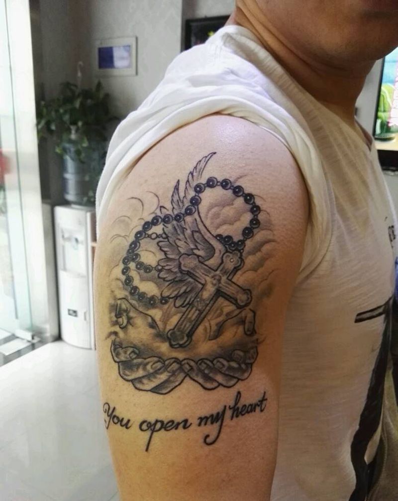 佛手纹身图片_手臂传统宗教原创成品纹身图案