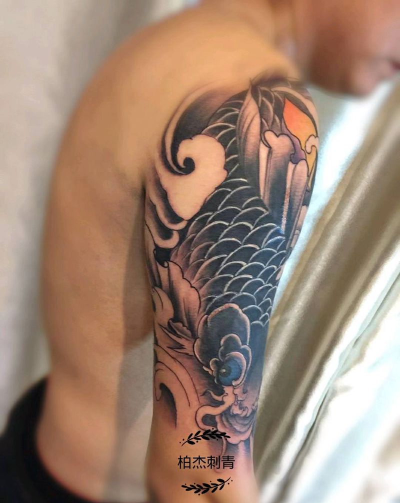 遮盖图腾纹身图片