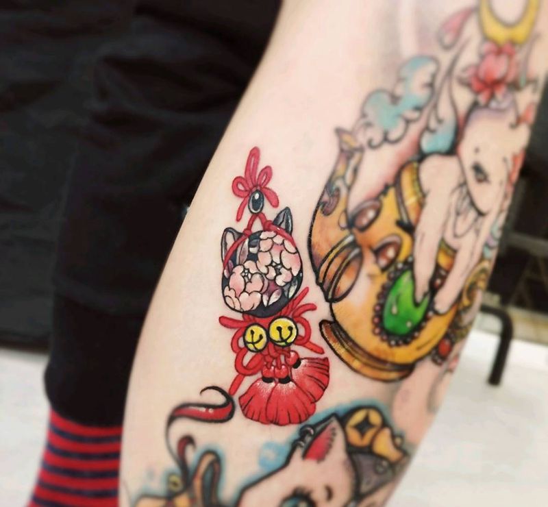 日式小图纹身图片_New School纹身图案