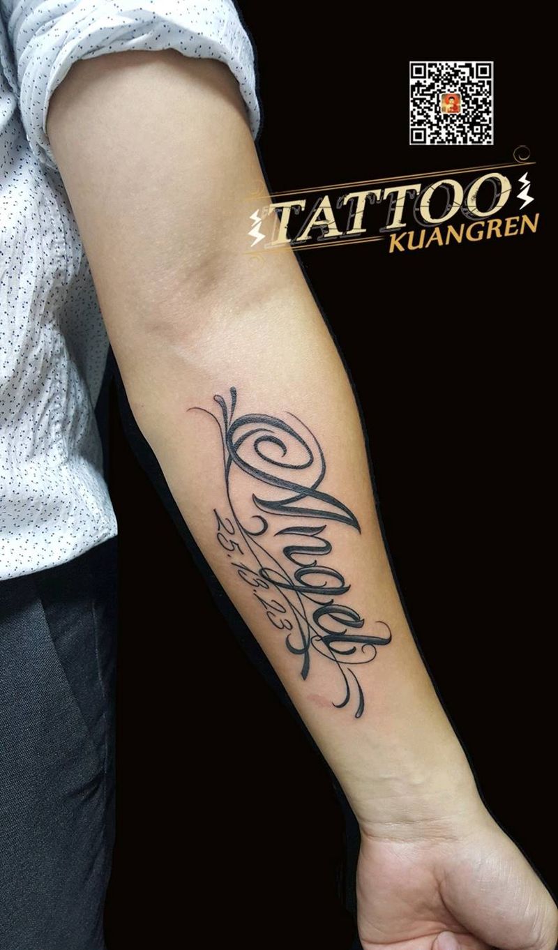 花体和修改纹身图片