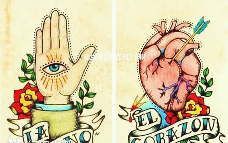 oldschool纹身图片