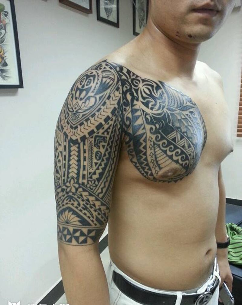 玛雅图腾纹身图片