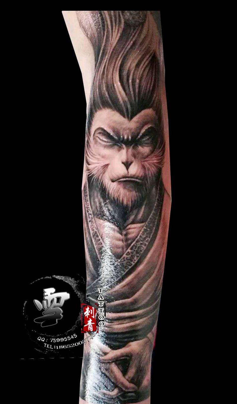 大话西游纹身图片