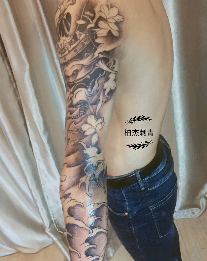 花臂纹身图片