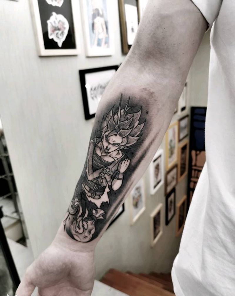 悟空纹身图片_New School纹身图案