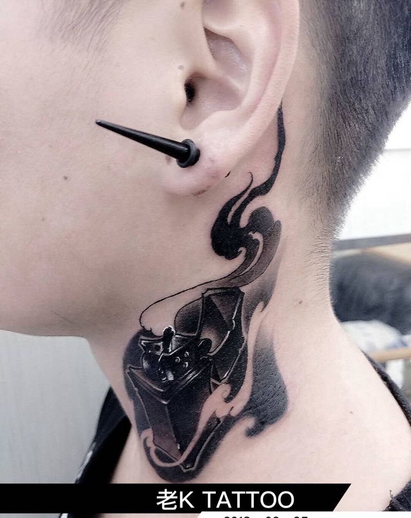 打火机纹身图片_欧美写实纹身图案