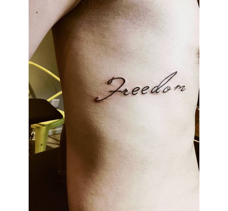 Freedom纹身图片