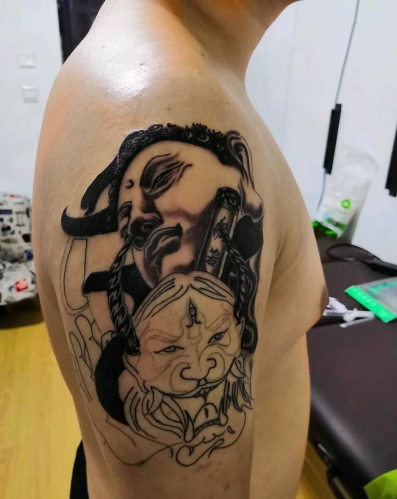 佛头上个色，还缺般若头