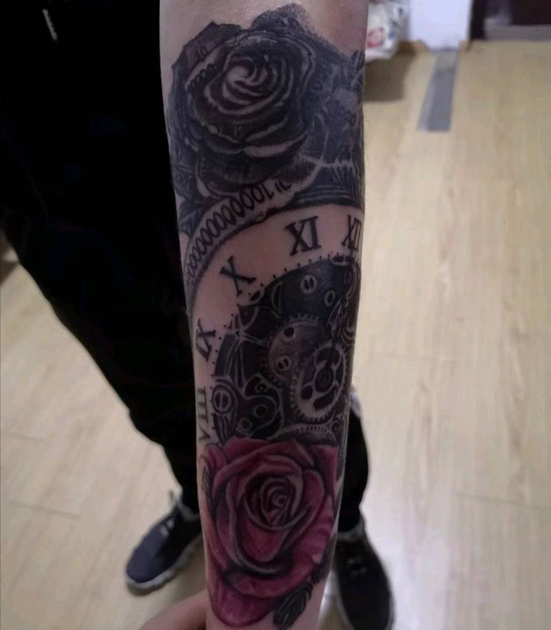 欧美风格之钟表玫瑰了解下⏱