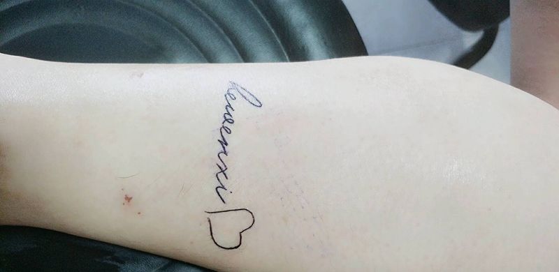 英文字母纹身图片