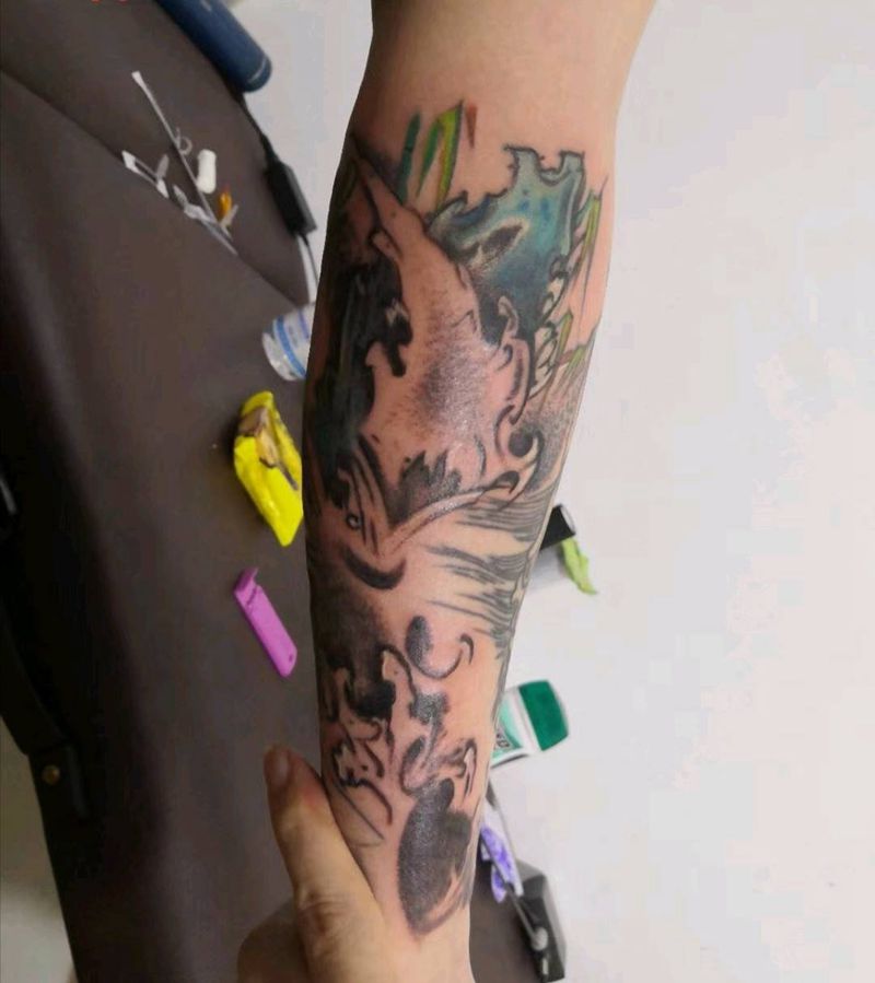 见缝插针之浪和竹子上身