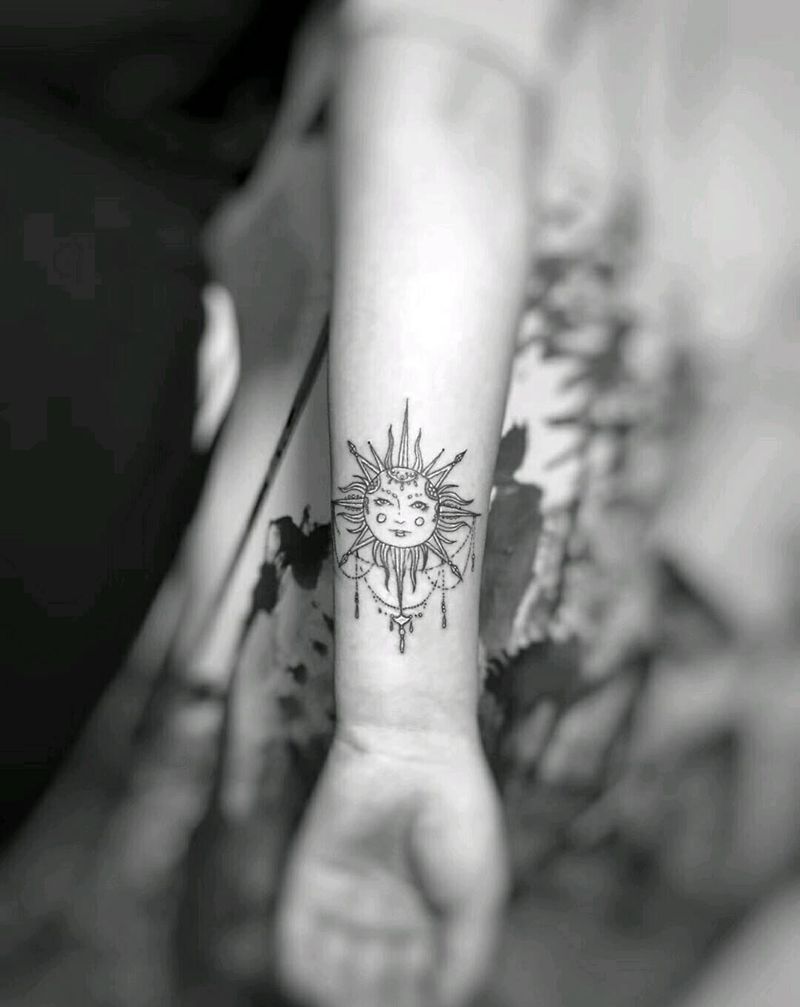 小清新纹身图片