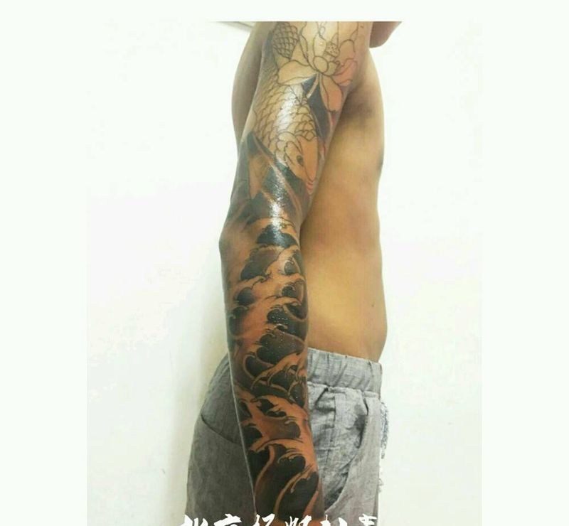花臂纹身图片