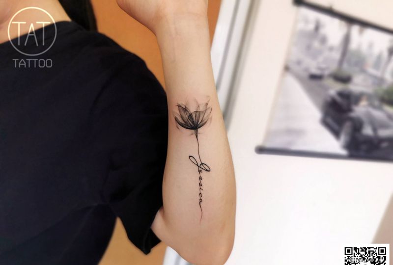 水墨遮盖疤痕纹身图片_水墨水彩纹身图案