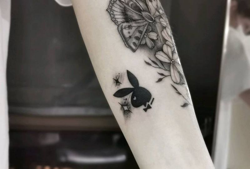 1元 亏么？纹身图片_小清新纹身图案