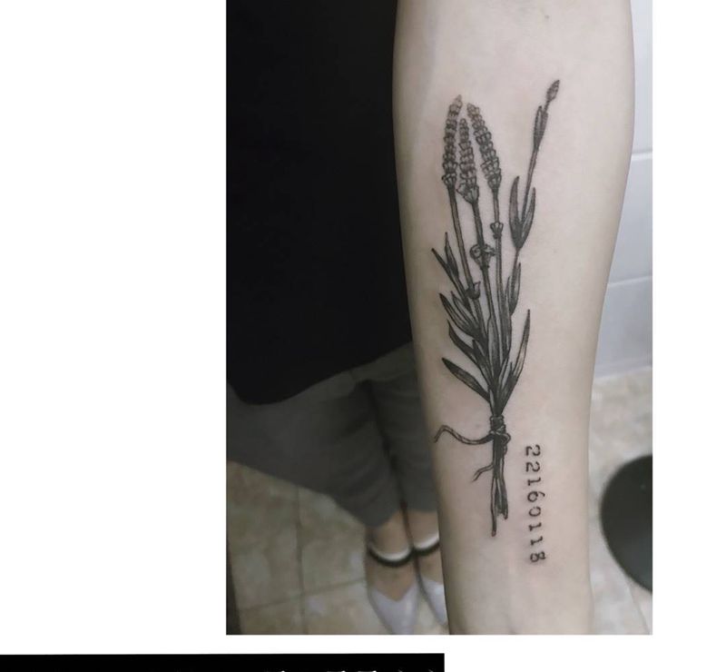 麦子纹身图片