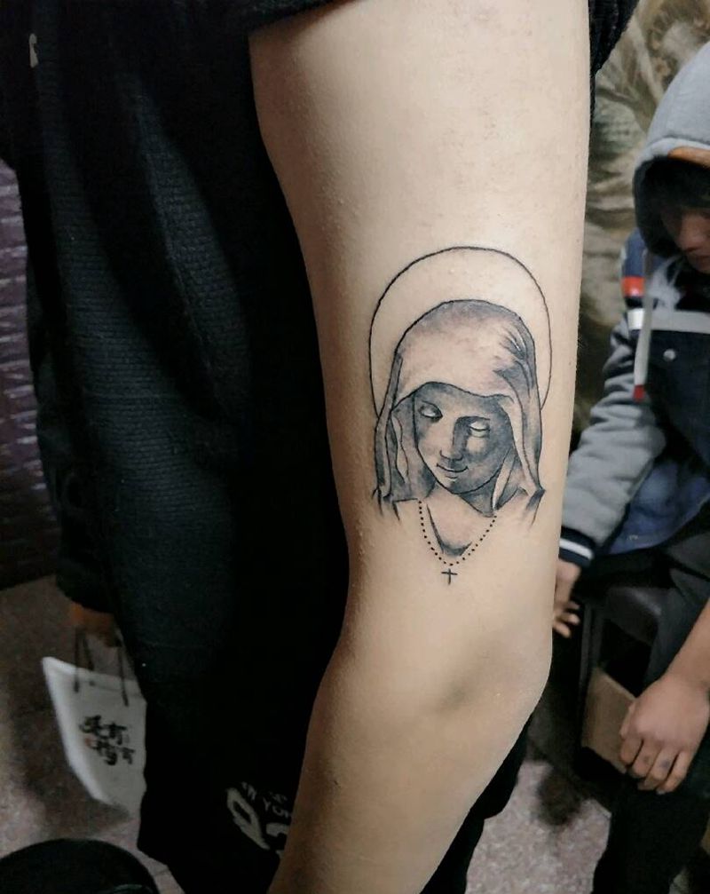 圣母纹身图片