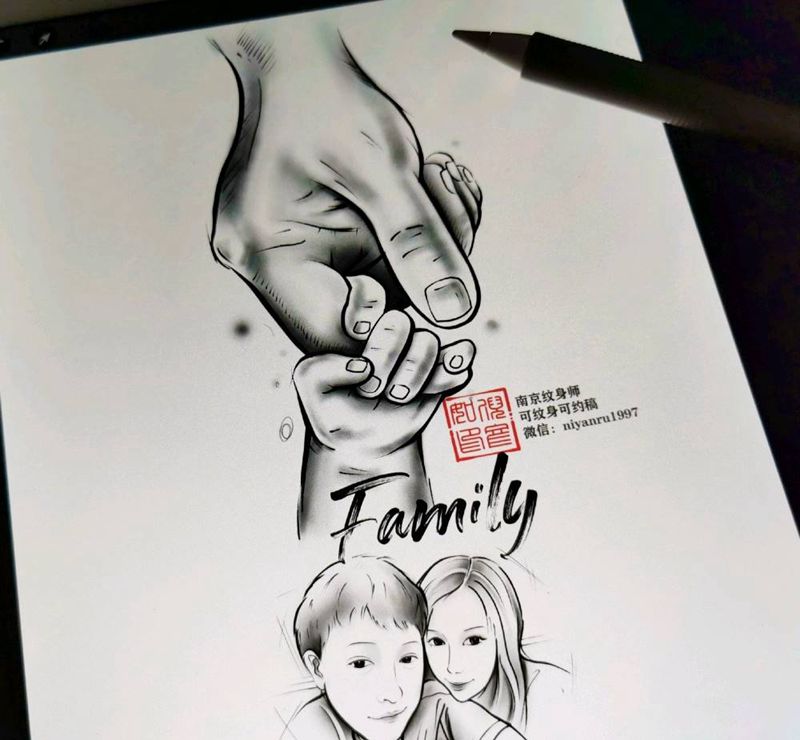 定制手稿纹身图片_手臂纹身图案