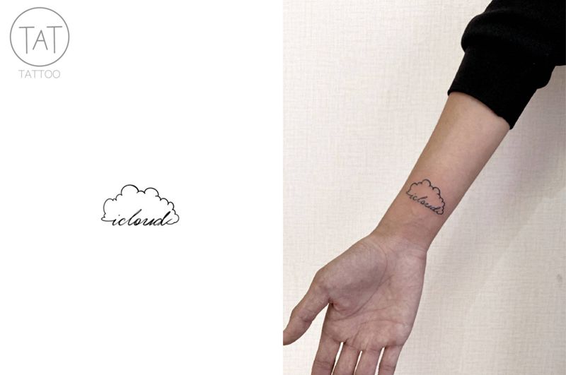 小清新纹身图片_几何纹身图案