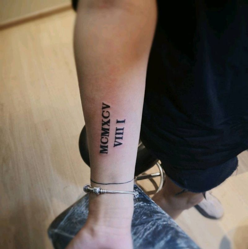 生辰礼物–罗马数字