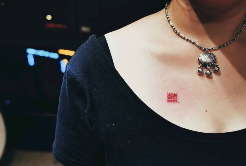 小小图纹身图片_水墨纹身图案