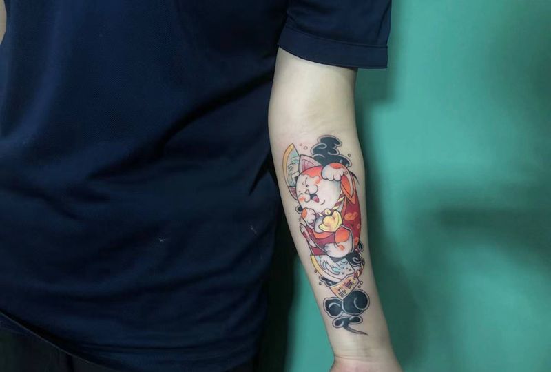 遮盖纹身纹身图片_手臂纹身图案