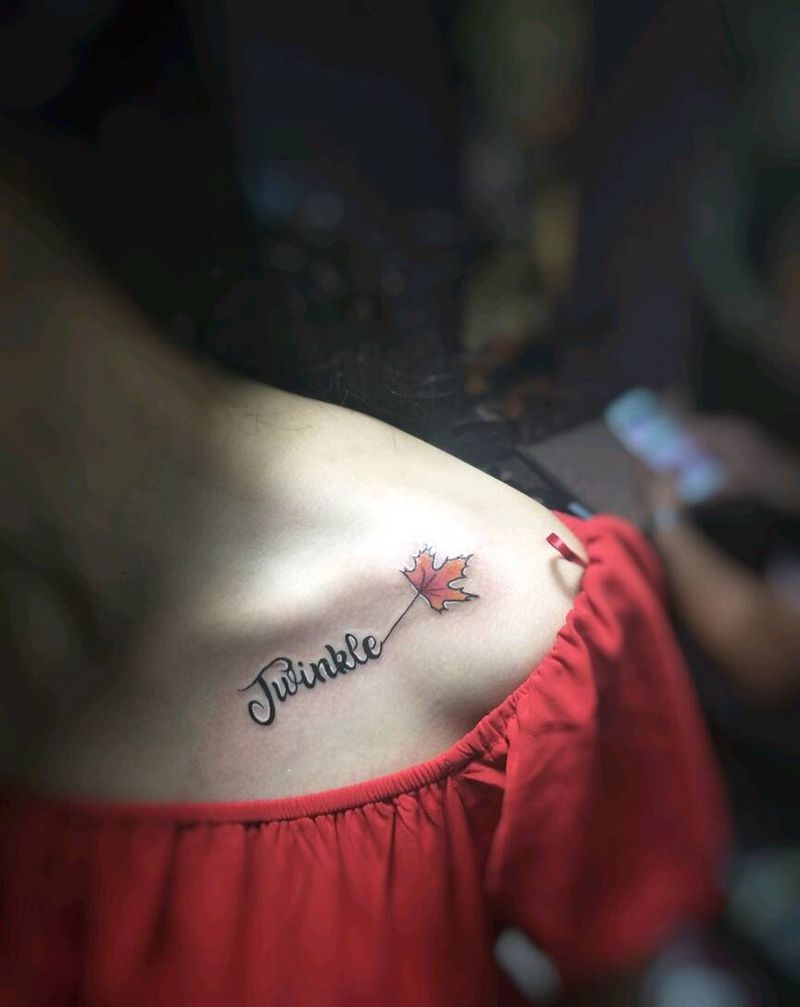 小清新纹身图片