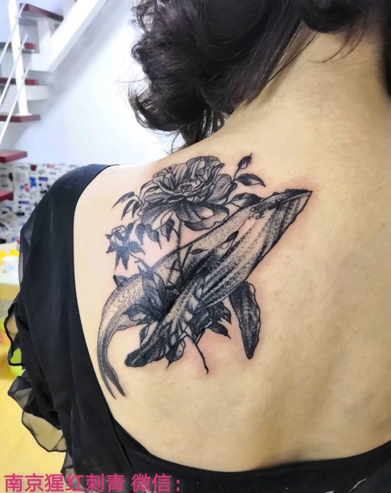 甩针风格，美女与纹身更配喔